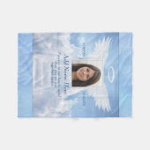 Aangepaste foto-memorial Blanket Fleece Deken (Voorkant (Horizontaal))