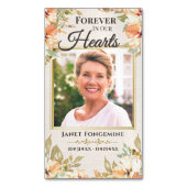 Aangepaste Foto Memorial Magneet Funeral Favoriete (Voorkant Verticaal)