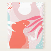 Aangepaste foto Memphis Pattern Weddenschappen Maa Planner (Achterkant)