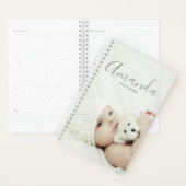 Aangepaste foto met aangepaste naam en tekst planner (Display)