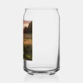 Aangepaste foto met de naam van uw huisdier op blikvorm glas (Links)