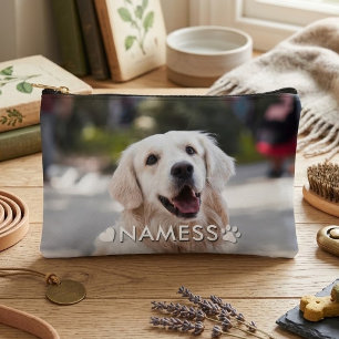 Aangepaste foto met de naam van uw huisdier op etui
