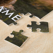 Aangepaste foto met de naam van uw huisdier op legpuzzel (Zijkant)