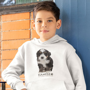 Aangepaste foto met de naam van uw huisdierhond op