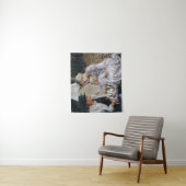 Aangepaste foto met familienaam en oprichtingsjaar wandkleed (In situ)