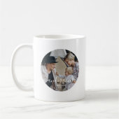 Aangepaste foto met familienaam en vastgesteld jaa koffiemok (Links)