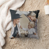 Aangepaste foto met familienaam en vastgesteld jaa kussen (Deken)