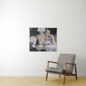 Aangepaste foto met familienaam en vastgesteld jaa wandkleed (In Situ (horizontaal))