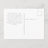 Aangepaste foto met feestdag voor feestdagen briefkaart (Achterkant)