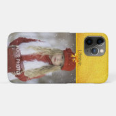 Aangepaste foto met Golden Accent Case-Mate iPhone Case (Achterkant (horizontaal))