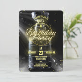 Aangepaste foto met hockeyfeestthema kaart (Staand voorkant)