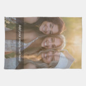 Aangepaste foto met je eigen magnetisch thema theedoek (Horizontaal)