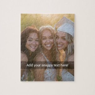 Aangepaste foto met je eigen Snap Chat-meme Legpuzzel