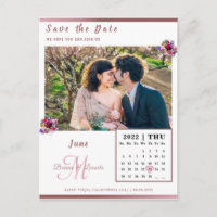 Aangepaste foto met metalen koraalkalender Opslaan