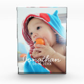 Aangepaste foto met naam en datum (Voorkant)