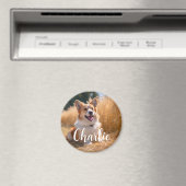 Aangepaste foto met naam magneet (Insitu (Vaatwasser))