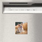 Aangepaste foto met naam magneet (Insitu (Vaatwasser))