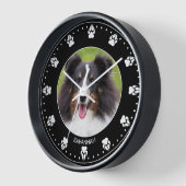 Aangepaste foto met pols-klokgezicht en naam (Hoek)