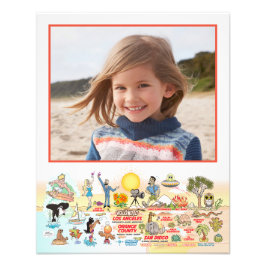 Aangepaste foto met SoCal Scene Foto Afdruk