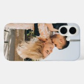 Aangepaste foto met tekst Case-Mate iPhone case (Achterkant (horizontaal))
