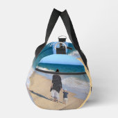 Aangepaste foto met tekst gepersonaliseerd plunjezak (Rechts)