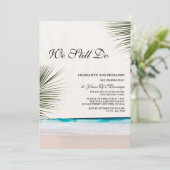 Aangepaste foto met thema Vow Renewal Kaart (Staand voorkant)