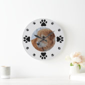 Aangepaste foto met verf afdrukken grote klok (Huis)