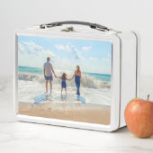 Aangepaste Foto Metaal Lunchbox Gepersonaliseerd (In situ)