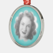 Aangepaste  foto metalen ornament (Links)