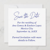 Aangepaste foto Mexicaanse Otomí Tenango Bewaar de Kaart (Achterkant)