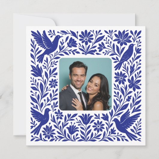 Aangepaste foto Mexicaanse Otomí Tenango Bewaar de Kaart (Voorkant)