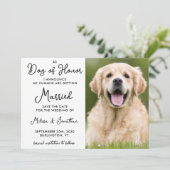 Aangepaste foto Mijn mensen krijgen een gehuwde ho Save The Date (Staand voorkant)