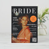 Aangepaste foto Mode Magazine Hoesje Vrijgezellenf Kaart (Staand voorkant)