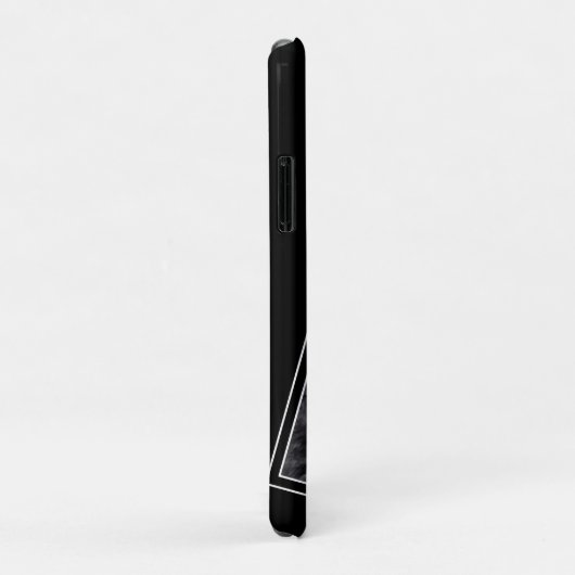 Aangepaste foto Modern Black Dog Case-Mate iPhone Case (Achterkant/rechts)