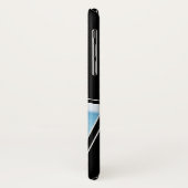 Aangepaste foto Modern Black Pet Dog Case-Mate iPhone Case (Achterkant/links)