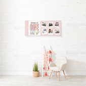 Aangepaste foto Modern Een Gekke Gans Eerste Verja Spandoek (Insitu)