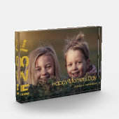 Aangepaste foto Modern Happy Mothers Day Photo Blo (Links)