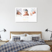 Aangepaste foto modern jongetje canvas afdruk (Insitu (Slaapkamer))