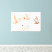 Aangepaste foto modern jongetje canvas afdruk (Insitu (Houten vloer))