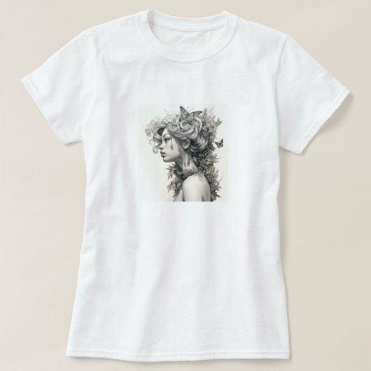Aangepaste Foto Modern Mom Moederdag Gift T-shirt (Design voorkant)