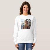 Aangepaste Foto Modern Mom Moederdag Gift Trui (Voorkant volledig)