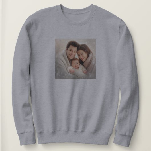 Aangepaste Foto Modern Mom Moederdag Sweatshirt (Design voorkant)