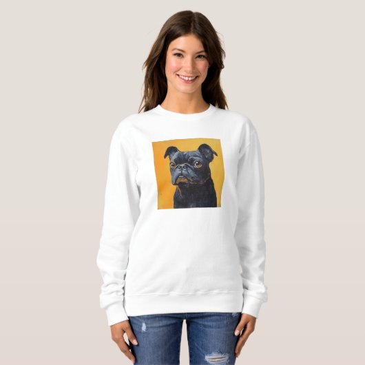 Aangepaste Foto Modern Mom Moederdag Sweatshirt (Voorkant volledig)