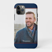 Aangepaste foto Modern personaliseren Case-Mate iPhone Case (Achterkant)