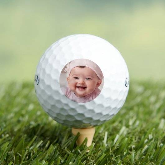 Aangepaste foto Moderne gepersonaliseerde golfbal Golfballen (Insitu Shirt)