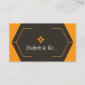 Aangepaste foto Moderne minimalistische sociale me Visitekaartje (Achterkant)