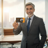 Aangepaste foto Moderne minimalistische sociale me Visitekaartje