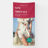 aangepaste foto moderne nieuwe aankomsten productp spandoek (Verticaal)