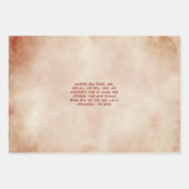 Aangepaste foto moderne typografie bericht Kerstmi Inpakpapier Vel (Voorkant 2)