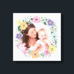 Aangepaste foto  moderne ventilator canvas afdruk<br><div class="desc">bloem met een van je favoriete foto's.</div>